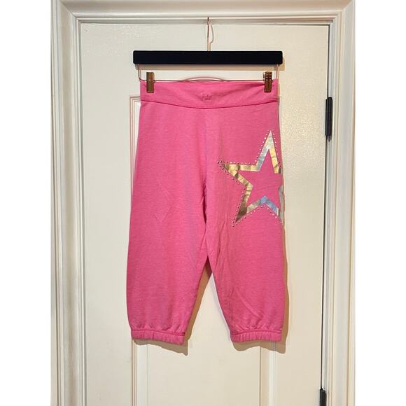 Danskin Now Light Pink Capris Size large (10-12) - Picture 1 of 4